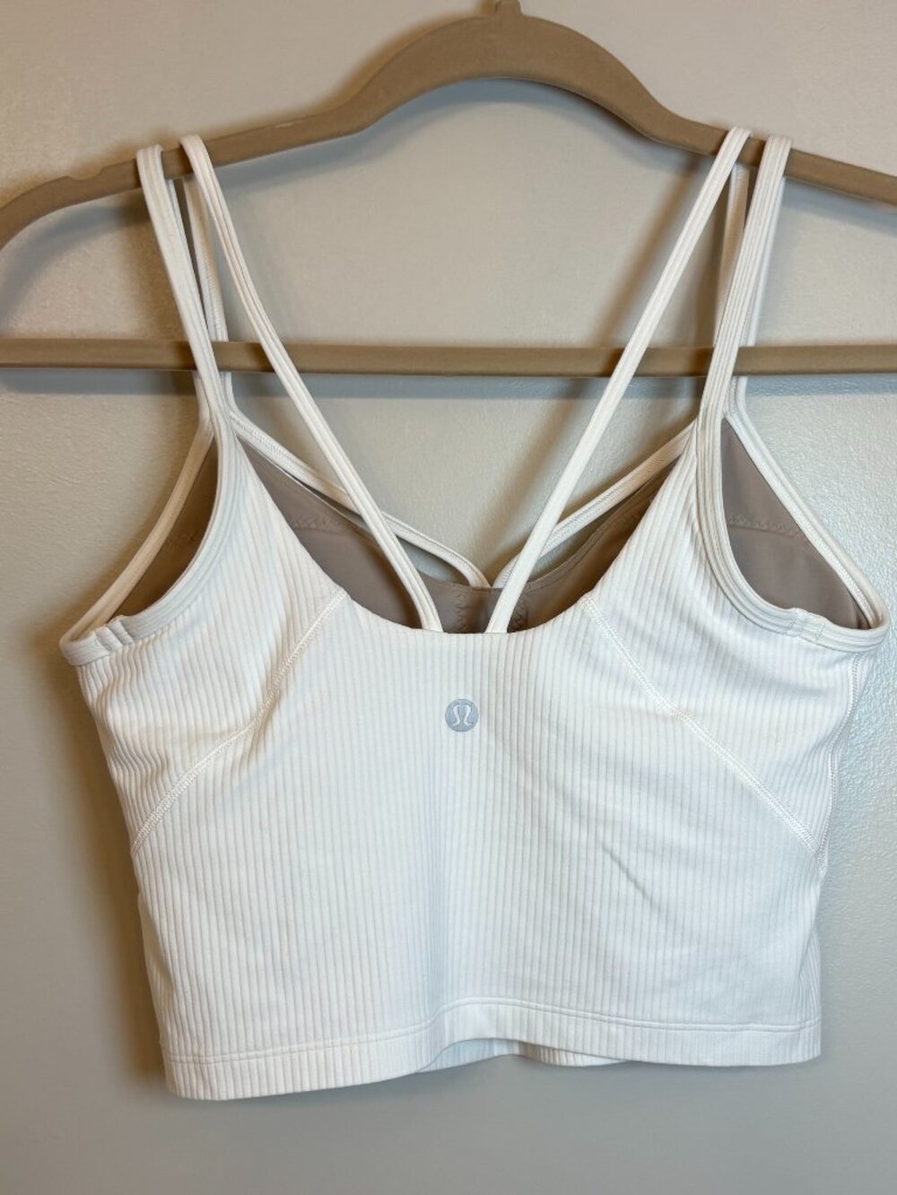 Lululemon Align Strappy Ribbed Tank - White - Size 4 - Picture 7 of 11